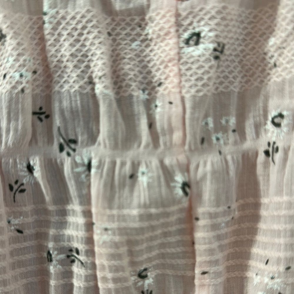 NWT PLT Pink Ruffled Mini Dress - Picture 4 of 8
